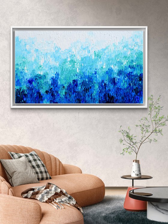 Tranquil XVIII - Large Abstract Ocean Waves