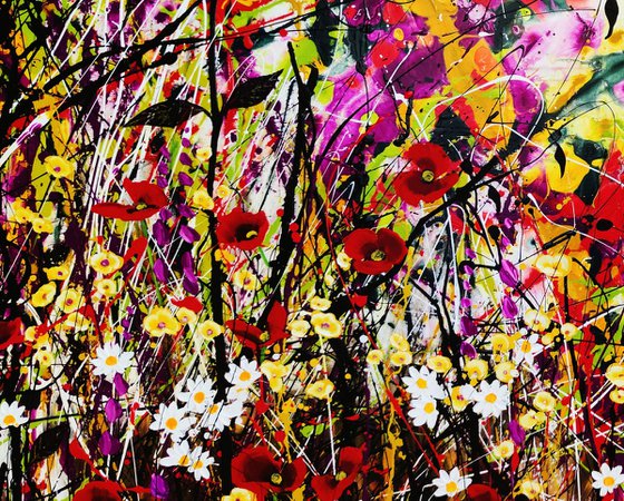 Buttercup Bloomrush Floral Landscape