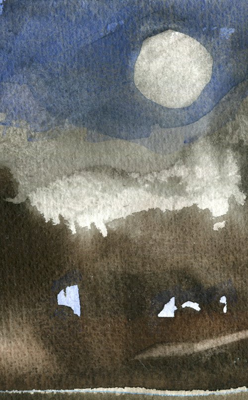Moonlit Forest by Elizabeth Anne Fox