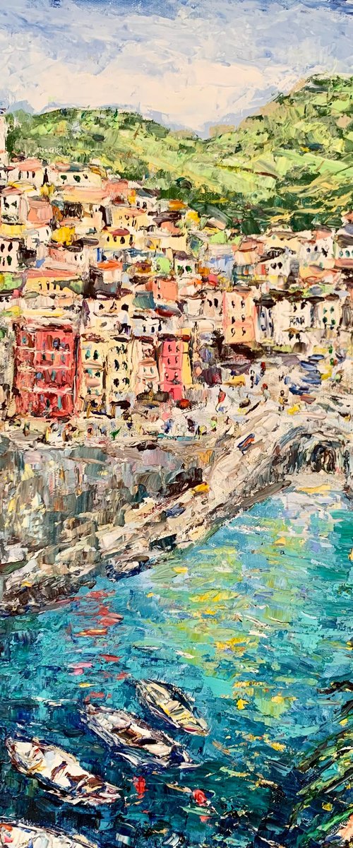 Riomaggiore-Cinque Terre by Vilma Gataveckienė