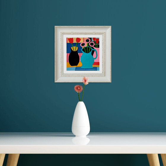 Still Life with a Blue Vase III