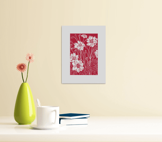 Japanese Anemones - Red