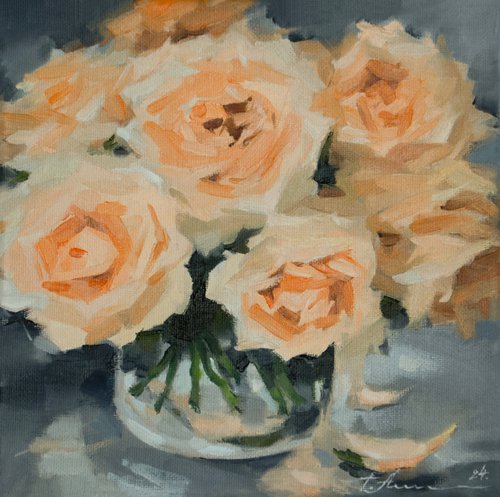 Tender Roses by Tatiana Alekseeva