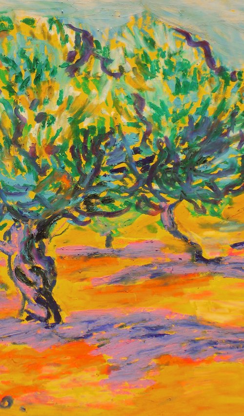 Olive grove No 24 by Maja Grecic
