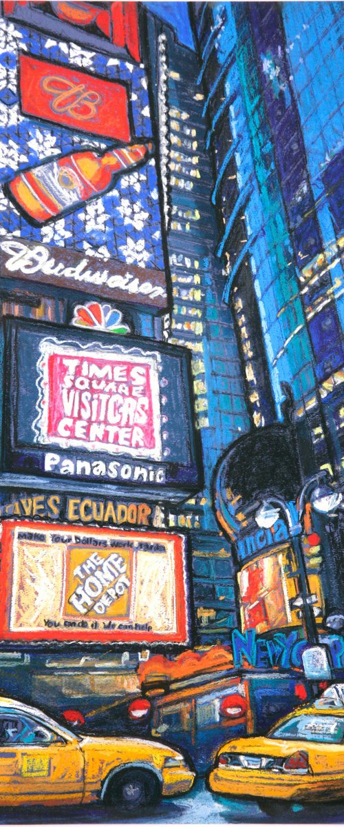 Times Square New York by Patricia Clements