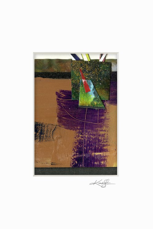 Abstract Collage 5 by Kathy Morton Stanion
