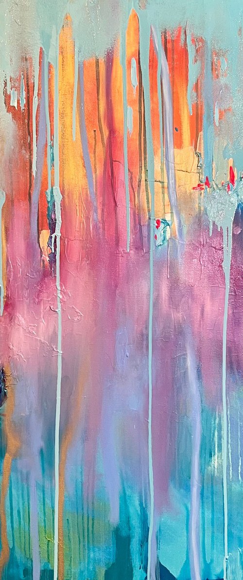RAIN BLUE MONSOON by Clare Schouten