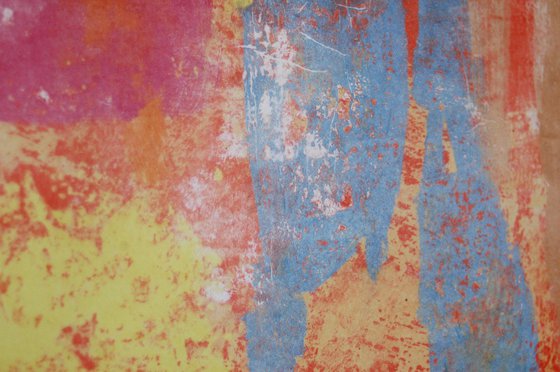 "Prelude". Monoprint.