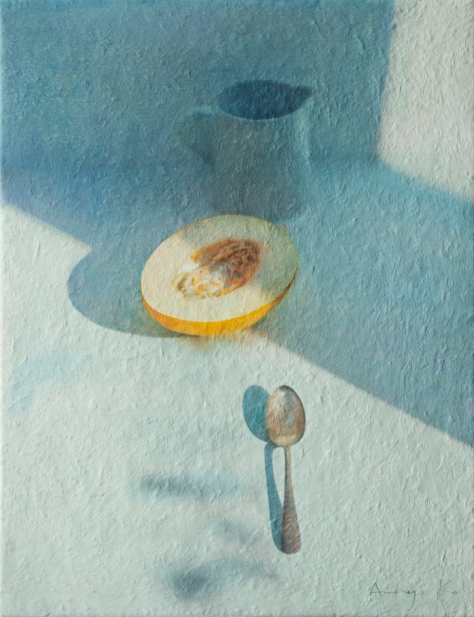The Kitchen Table On One Sunny Morning By Andrejs Ko, 20 X 26, Artwork For Sale On Artfinder