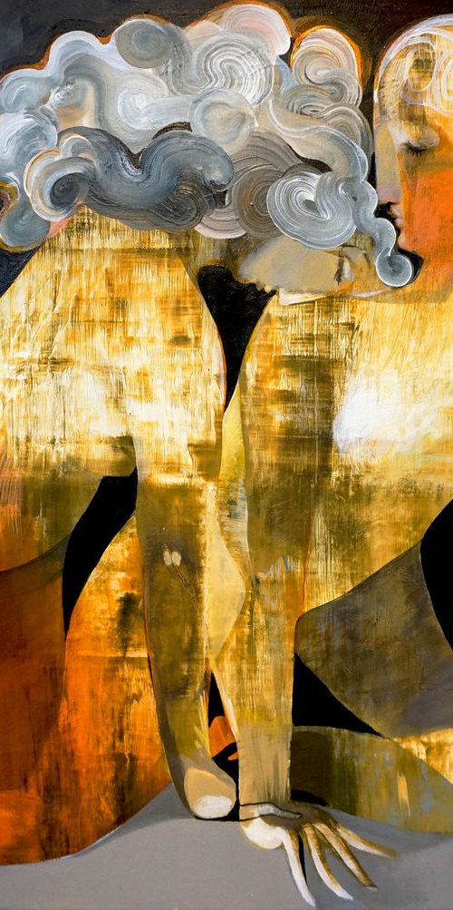 Golden Lovers by Victor Tkachenko