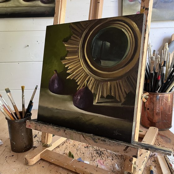 Sun-ray mirror and figs