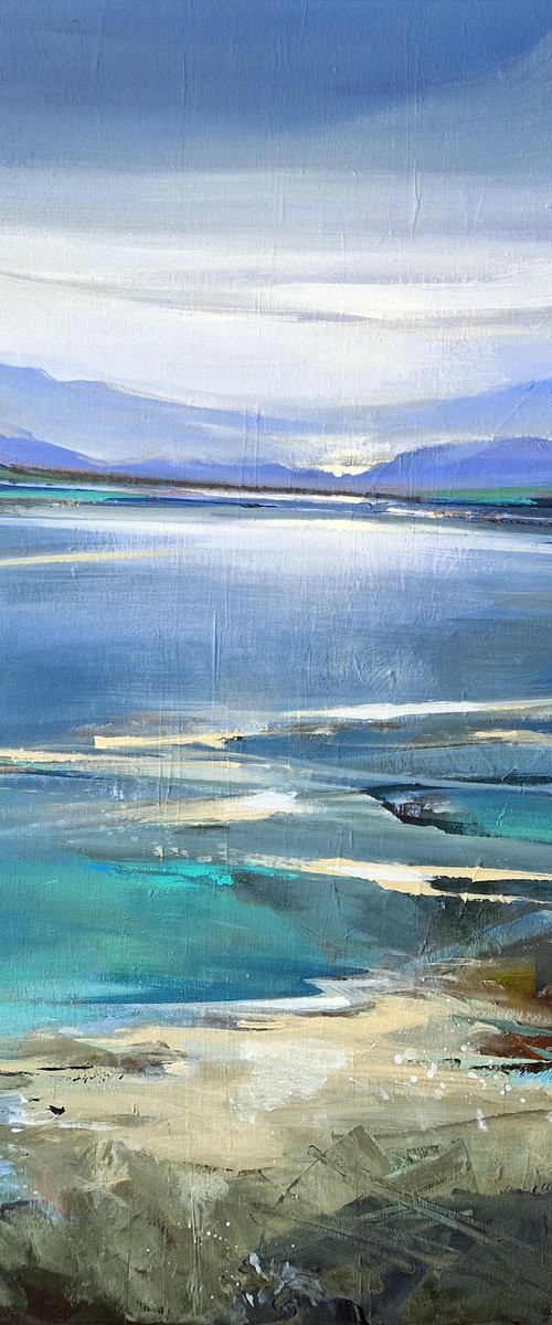 Blue Beyond the Shore by Irina Laube