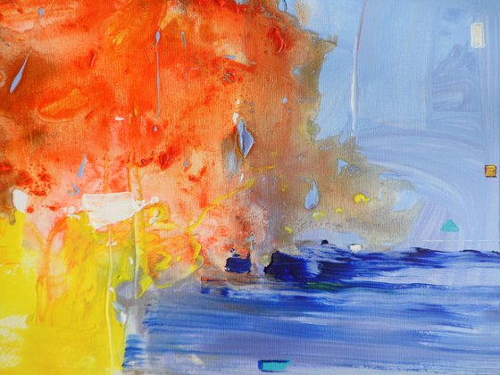 "Harmony in Yellow and Blue"