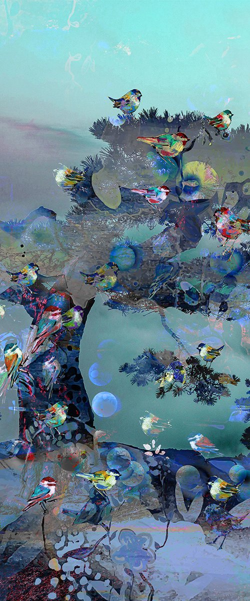 True Blue Furu II by Randi Antonsen