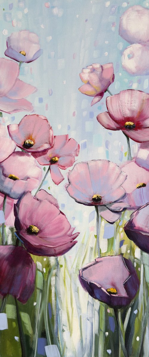 Poppies Land 16 by Sandra Gebhardt-Hoepfner