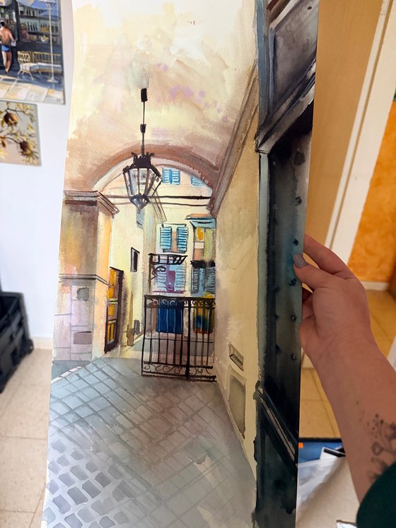 Under the Arches of Bologna