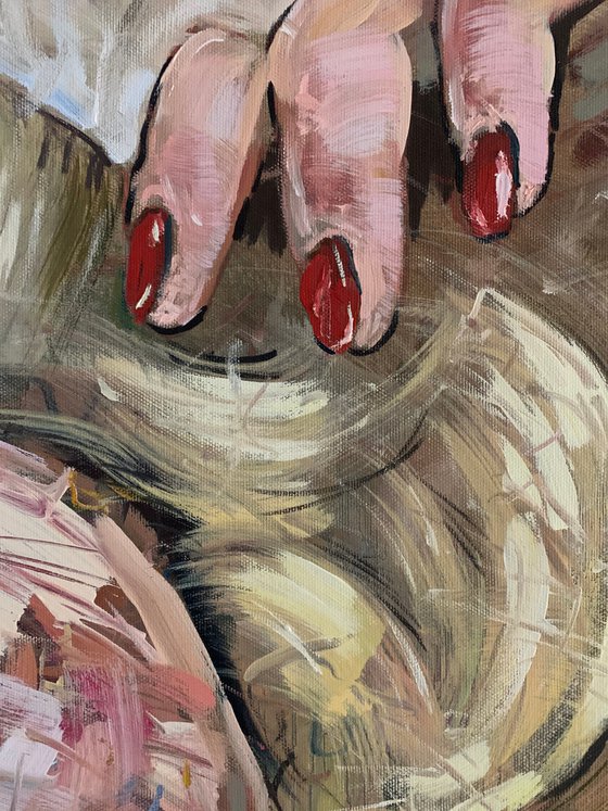 Beautiful female portrait