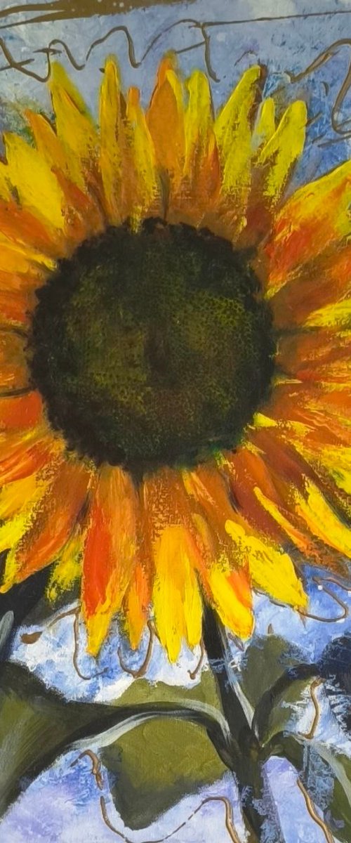 Sunflower (2023) by Iryna Zadnipriana