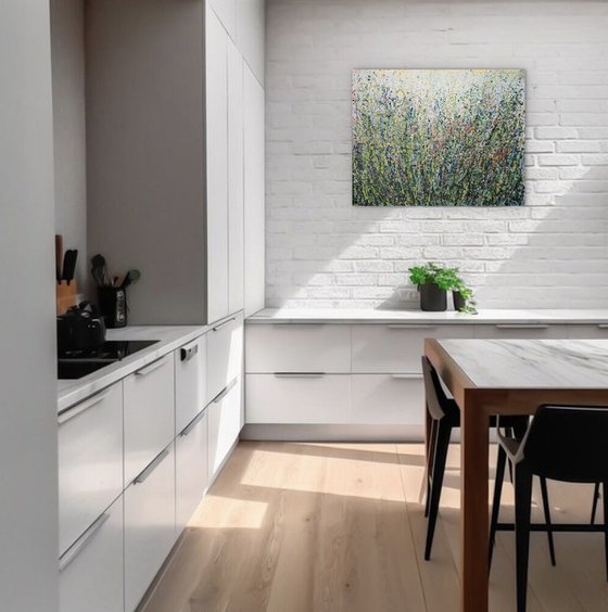 Pollock Style Abstract Art