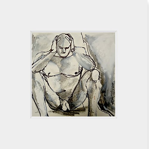 A selection of Nudes - 'Despair' by Andrew Alan Johnson