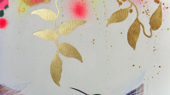 Flowers and Hummingbirds