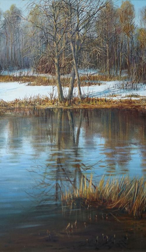 Last Snow by Oleg Riabchuk