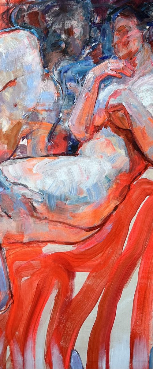 Demonic red by Yuliia Levytska