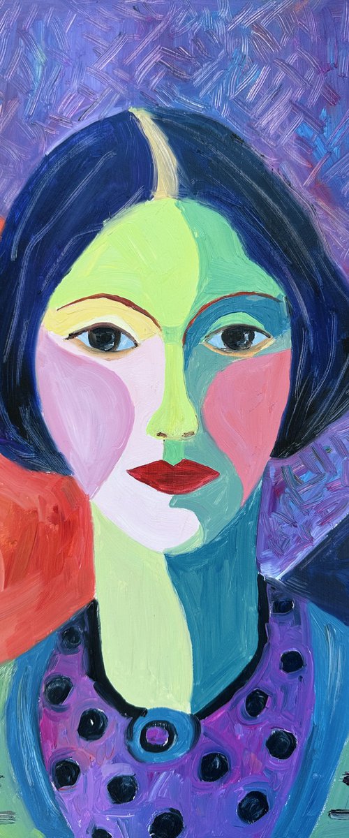 Colorful Portrait by Irina Anis