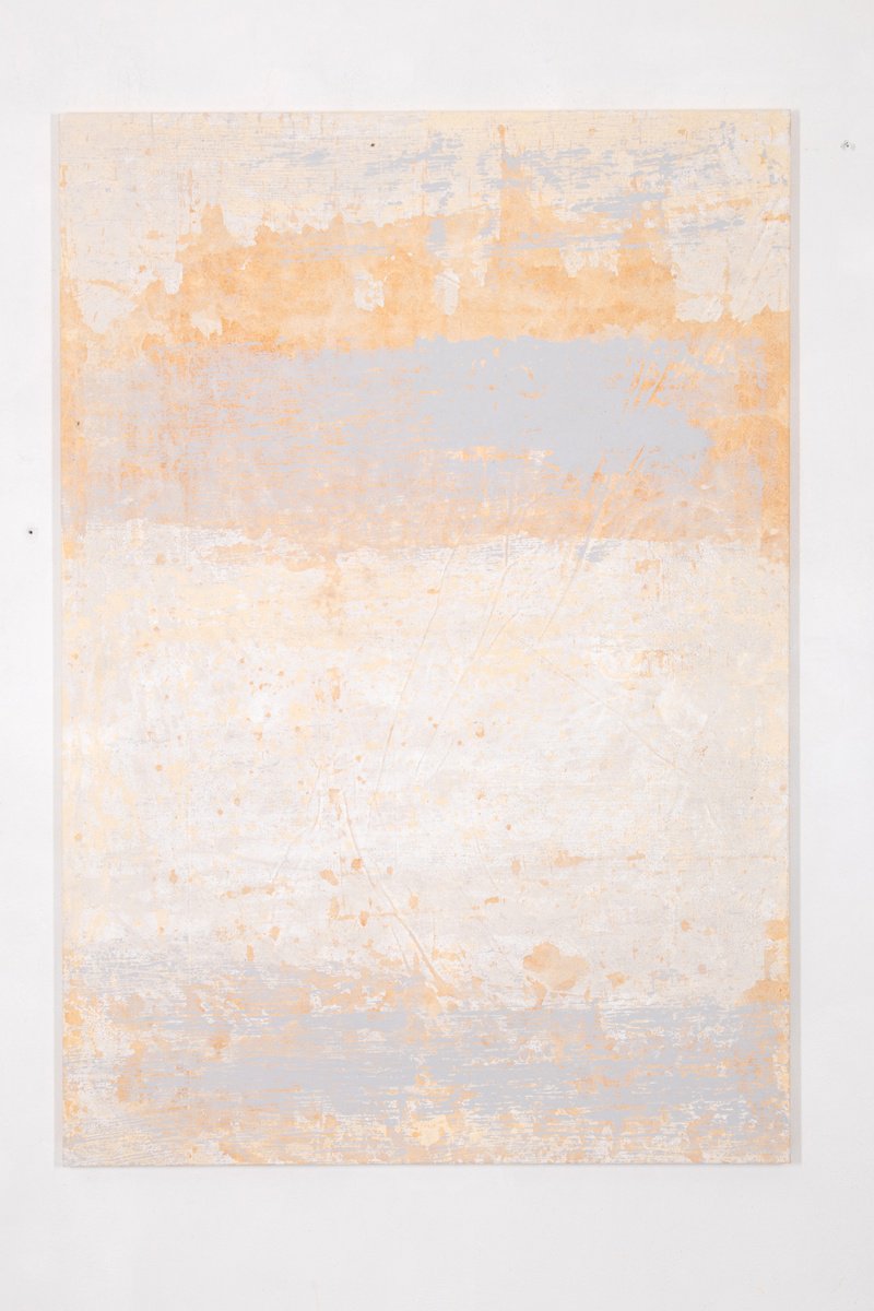 Abstract Acrylic Painting By Rokas Berziunas, 43 X 63", No. 25-37, Original Artwork