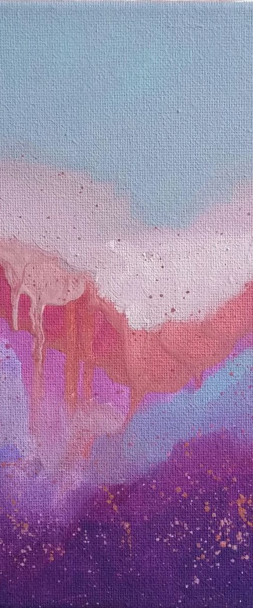 Purple sky by LENKA STASTNA