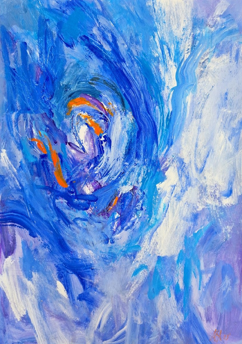 Migration. Catch your luck in the seething stream of life. by Mariana Briukhanova