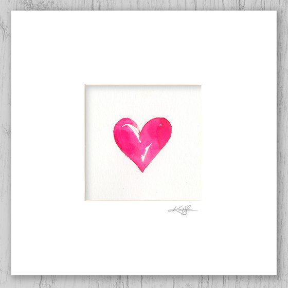 Matted Heart Art 12