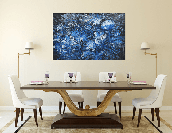 Heritage Echoes: Garden in Blue