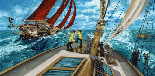 Pirates on the Port Side by Tracy Frizzell