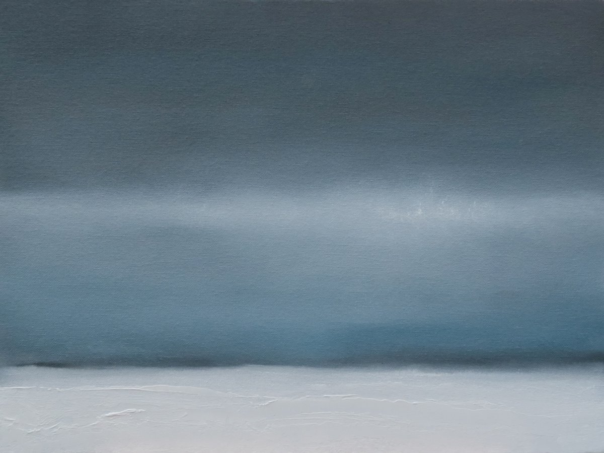 Winter Field in Silence 2 by Howard Sills