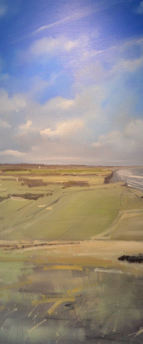 North Norfolk looking West near Sheringham by Tom Cringle