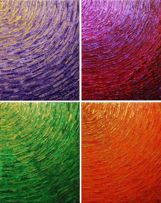 Quarter of colored shine series 1