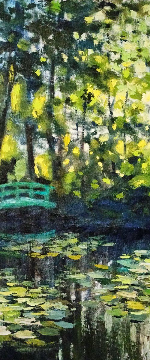 Pond in Giverny by Oleh Rak