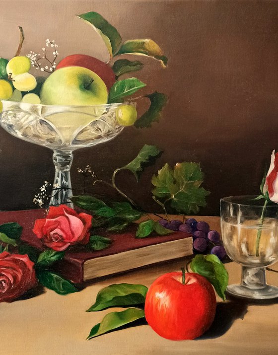 Ricordi - still life - oil painting