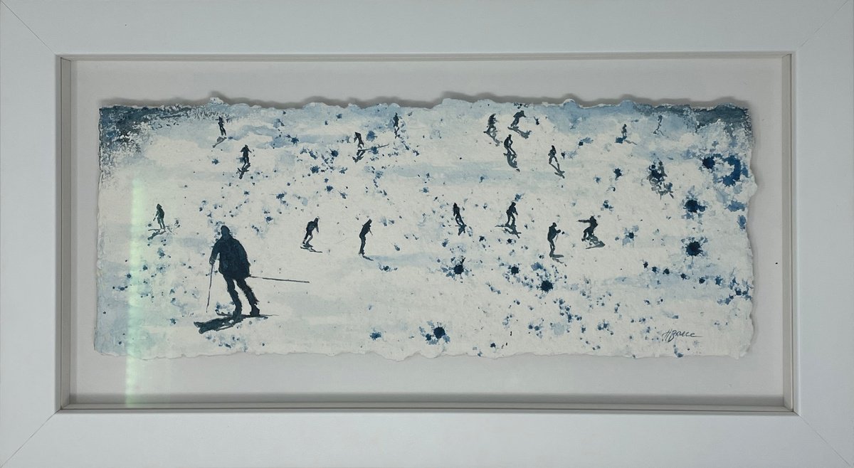 Skiing by Hannah Bruce