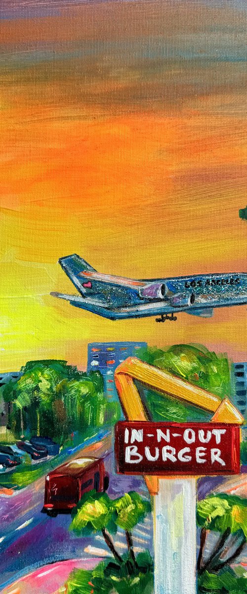 Los Angeles Cityscape N2 by Victoria Sukhasyan