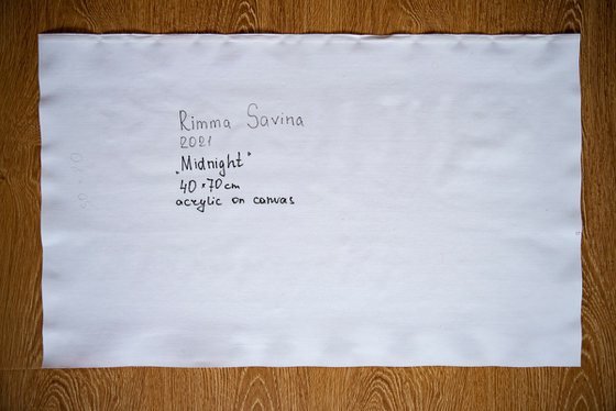 Mystic plum sky with clouds