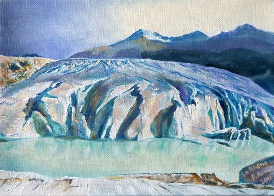glacier du Rhone
