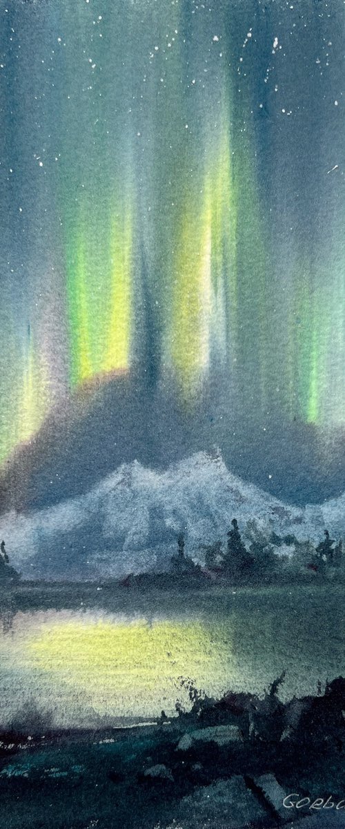 Northern lights #35 by Eugenia Gorbacheva