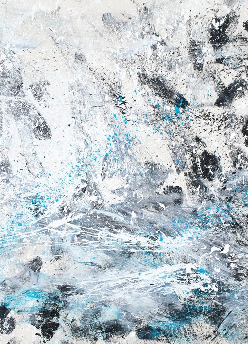 Blue Black White by Simon Findlay