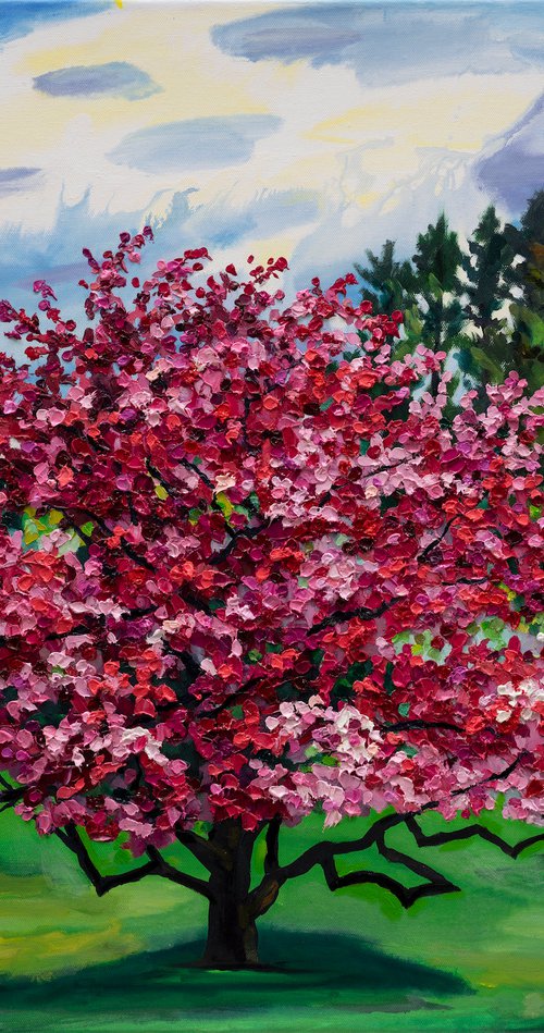 Crabapple Passion by Christina M Plichta