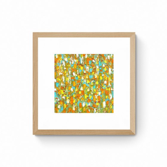 Etude abstract landscape "Wildflowers 2"