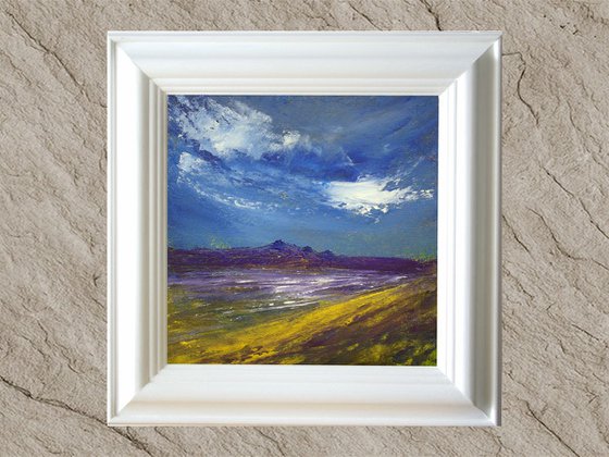 Golden Sands impressionist night beach scene