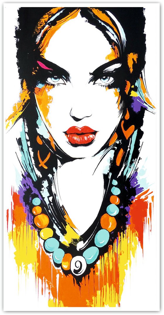 Vibrant Female Power-1