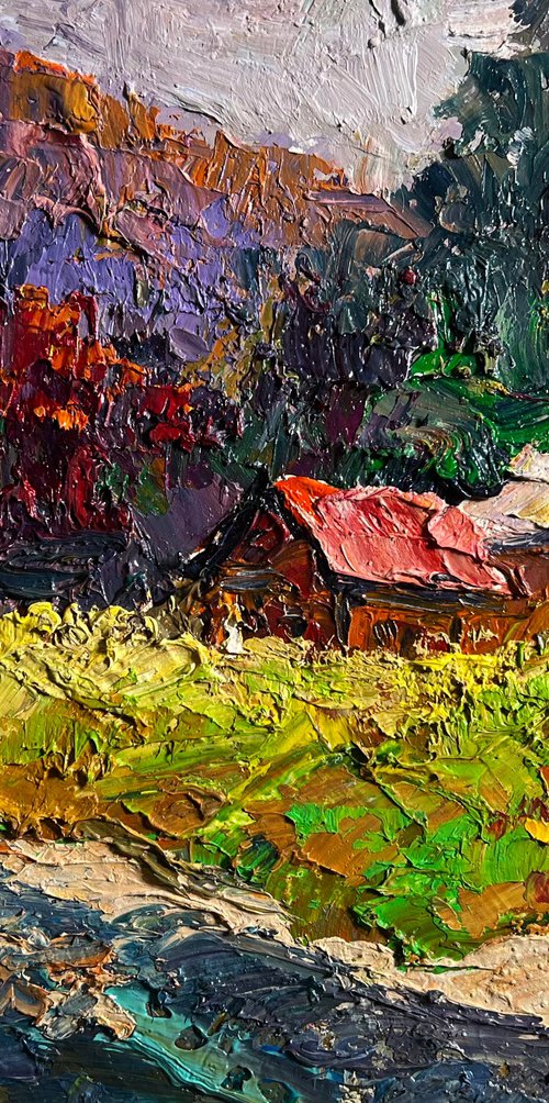 Autumn in the Mountains by Boris Serdyuk